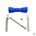 thumbnail image 1 of Blue Hard Plastic Boat Trailer Roller Pe Self Bolt Centering With R5Z3, 1 of 9