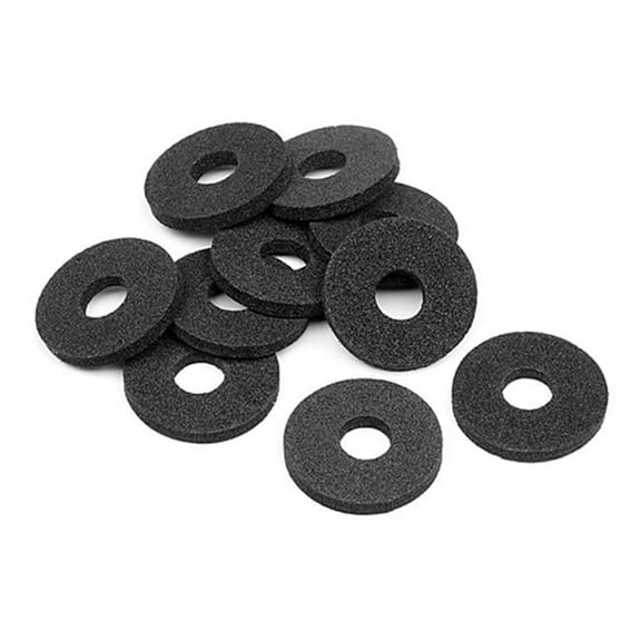 Foam Body Washer Spare Parts Set - Black - 10 Piece