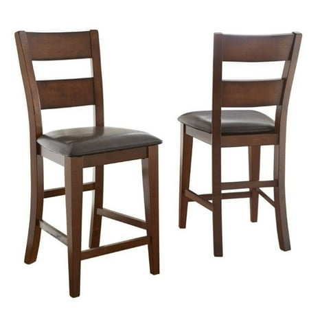 Steve Silver Company Za Brown Vinyl Counter Height Dining Chair Steve Silver Company Za Brown Vinyl Counter Height Dining Chair