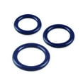 thumbnail image 2 of LeLuv 6mm Round Gauge Glans Rings | 22mm, 24mm, 26mm I.D. Sampler Set | Powder Coated Blue, 2 of 5