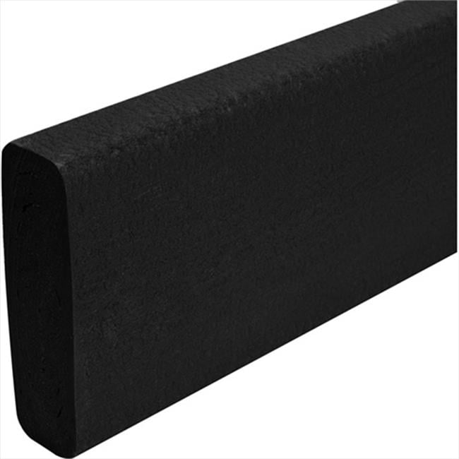 TekSupply 111997 Recycled Plastic Lumber 2 in x 6 in x 8 ft Black