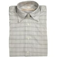 thumbnail image 3 of Perry Ellis - Little Boys Long Sleeve Dress Shirt 31547-2T (white black plaid), 3 of 3