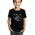 thumbnail image 1 of Summer T-Shirt for Boys with a Soft And Breathable Design Featuring a Fist Bump Pattern for Dad And Son., 1 of 7