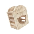 thumbnail image 4 of Estante de madera para de conejo, alimentador de alimentos, comedero de , soporte para césped, dispensador de colgante multifuncional Colco Estante de heno de conejo, 4 of 6
