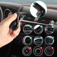 thumbnail image 3 of Juego de 2 soportes magnéticos para teléfono de coche, soporte magnético portátil para teléfono, soporte magnético para teléfono de coche, rejilla de ventilación, soporte magnético giratorio de 360° para iPhone Huawei JM, 3 of 5