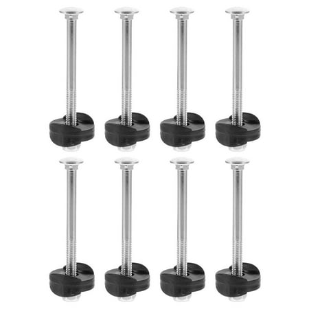 

8 Sets of Trampoline Fixation Screws Galvanized Steel Screws Sturdy Trampoline Screws