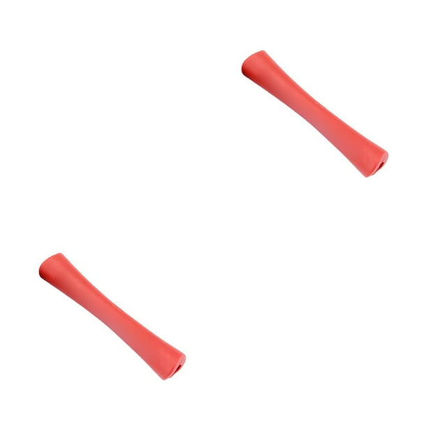 Eigraketly Cubierta de tubo de tubo de bicicleta de plástico Línea de cambio de bicicleta Cable de freno Funda protectora Carcasa rojo 2piezas Eigraketly CBP030466