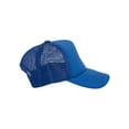 thumbnail image 4 of Youth Girls Boys Trucker Cap  - Snapback Kids Baseball Hat Royal, 4 of 4
