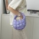 thumbnail image 3 of Bolsos Mujer Acolchado Hombro Nube Mini Bolso Bolso Cruzado Tote Púrpura, 3 of 7