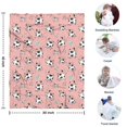 thumbnail image 4 of Pink Cow Spotted Pattern Blanket,Comfortable Soft Flannel Throw Blanket,All Season,Warm Lightweight Blankets for Sofa Bed Couch Living Room Chair,30"x40", 4 of 4