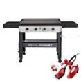 thumbnail image 2 of Royal Gourmet GB4007 34-inch 4-burner Propane Gas Griddle, Griddle with Collapsible Side Shelves and Front Basket, 2 of 12