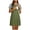 Army Green/Color Block, variant on Nursing Nightgown 3 In 1 Maternity Nightgown Comfy Soft Short Sleeve Nursing Gown Breasfeeding Sleepwear Delivery Dress XL