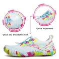 thumbnail image 5 of Mens Quick Dry Water Shoes Barefoot Swim Shoes Women Breathable Aqua Shoes for Outdoor Hiking, White, 5 of 8