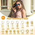 thumbnail image 3 of MRSXXNTY Hair Jewelry for Women Braids, 275 Pcs Braid Jewelry Accessories Metal Gold Loc Jewelry for Hair Dreadlocks Hair Rings for Braids Cuffs Clips Hair Jewelry Decorations for Women Unisex, 3 of 7