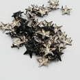 thumbnail image 3 of 2x50 Uds. Tachuelas De Estrella, Garra De Metal, Cabeza De Clavo, Remache Punk, Punta Para Manualidades DIY, Color Negro, 3 of 8