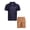 Navy Blue/ Brown, variant on Ben Sherman Clothes Boys’ 2-Piece Tech Polo Short Outfit Set – Includes Short Sleeve Polo Shirt & Shorts, Comfortable Everyday Clothing for Baby, Toddler, Little & Big Boys Sizes (12M-14)