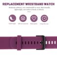 thumbnail image 2 of Weiweiguan Simple Watch Band Silicone Watch Strap Breathable Replacement Watch Band, 2 of 7