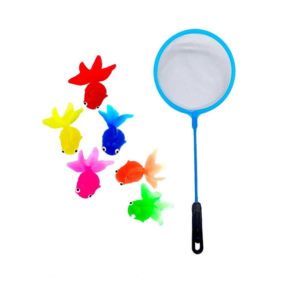 ZOUBAOQ Sea Animals Toys Float Gold Fish Toys Assorted Colors Outdoor Pool Game