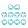 thumbnail image 2 of Anillos de dedo Colcomx para tijeras de peluquería Azul 10 piezas, 2 of 8