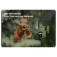 thumbnail image 5 of 4MP 4G Solar Security Camera Wireless Outdoor WiFi Human/Animal Detection 2-Way Talk IP66 Waterproof Wildlife Camera(A), 5 of 8