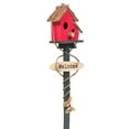 thumbnail image 1 of Casa para pájaros con estaca para jardín al aire libre, casa para pájaros con poste para parque, casa para pájaros decorativa, 1 of 6