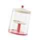 thumbnail image 4 of Vitrina transparente para figuras, expositor de muñecas, vitrina, organizador giratorio de 360 ​​grados rosa, 4 of 9