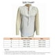 thumbnail image 2 of Blusa con cuello en V y cordones, blusa con cuello en V y cordones para mujer, camisa con cordones, respuesta rápida, 2 of 2