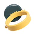 thumbnail image 2 of Soporte para secador de pelo de pared, soporte para uso doméstico sin taladros, de calidad profesional, color azul y amarillo, 2 of 8
