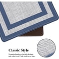 thumbnail image 4 of Kitchen Floor Mat [2 PCS] Cushioned Anti-Fatigue Kitchen Rug, Waterproof Non-Slip Kitchen Mats and Rugs Ergonomic Comfort Standing Foam Mat for Office, Sink, Laundry(Stylish Blue), 4 of 6