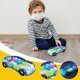 thumbnail image 1 of Juguete intermitente para niños Fiudx luz transparente música LED colorida engranaje mecánico coche luminoso modelo regalo, 1 of 7
