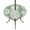 Forest Green, Olive, White, variant on Round Outdoor Tablecloth with Umbrella Hole and Zipper, Orange Pineapple Tablecloth with Elastic Waterproof, Tropical Summer Botanical Fruits Patio Table Covers for 55" - 60" Picnic Pool Tables