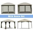 thumbnail image 6 of Gymax 11.5FT Patio Gazebo Canopy Tent Wedding Party Shelter Awning Mosquito Netting, 6 of 10