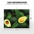 thumbnail image 3 of Cauagu Dish Drying Mat,24*18 inch Absorbent Dish Drainer Kitchen Counter,Dish Drying Pad for Countertops,Sinks,Draining Racks( Fresh Avocados), 3 of 8