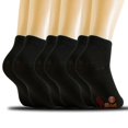 thumbnail image 2 of Men Women Ankle Athletic Quarter Low Cut Crew Cotton Socks Sport Size 9-11 10-13, 2 of 3