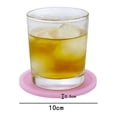 thumbnail image 4 of Giyblacko Coasters for Drinks Luminous Silicone Insulated Coffee Place Mat Button Coaster Cup Glass Drink Mat, 4 of 9