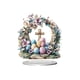 thumbnail image 2 of 1Pc Easter Ornament 2D Printed Acrylic Decorative Items Suitable for office Desktop Bookshelf Dining Table Decoration Easter themed Decorative Accessories, 2 of 6