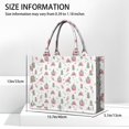 thumbnail image 3 of Large Capacity Tote Bag,Green Dress Princess Castle Pattern Handbag Fashion Luxury Tote Bag,15.7"x13"x 5.1" Inches,Laptop Compatible, 3 of 6