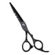thumbnail image 1 of Unique Bargains Tijeras profesionales para cortar el cabello Tijeras negras y azules de acero inoxidable de 0,91 x 0,67 para cortar el cabello, 1 of 7