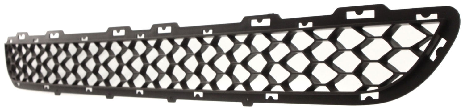 Bumper Grille Compatible With 2007 Hyundai Santa Fe Front Black