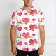 thumbnail image 3 of Ceisia Fashion Unisex Men Women Casual Short Sleeve Gift Printed Turndown Collar Button Shirt, 3 of 7