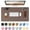 Chocolate, variant on Leather Desk Pad Protector, Office Desk Mat, Large Mouse Pad, Non-Slip PU Leather Desk Blotter, Laptop Desk Pad, Waterproof Desk Writing Pad for Office and Home (Black, 23.6" x 13.8")