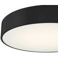 thumbnail image 6 of 49961LEDD-BL/ACR Access Lighting Como - 24W 1 LED Flush Mount-4 Inches Tall and 17.75 Inches Wide-Black Finish, 6 of 9
