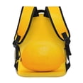 thumbnail image 4 of Disketp Yellow Lemon Mochila Estampada para Hombre y Mujer – Mochila Ligera Clásica con Múltiples Bolsillos para Universidad, Trabajo y Viajes-One Size, 4 of 5
