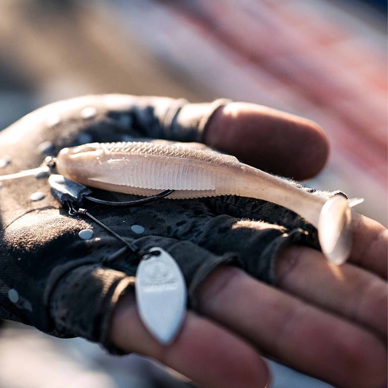 CrushCity Mayor 3 Soft Bait - 3 Inch Black Blue Flake, Smart Injection Technology, Fishing Lure By Rapala & Jacob Wheeler