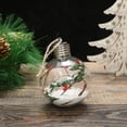 thumbnail image 1 of Awdenio Christmas LED Transparent Christmas Ball Christmas Tree Pendant Glowing, 1 of 2