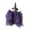Purple, variant on Halloween Human Witch Hanging Ornament, Vintage Scarecrow Witch Ghost Decor, Mild Spooky Halloween Front Porch Window Indoor Party Prop