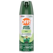 OFF! Deep Woods Long Lasting Protection 25% Deet Insect Repellent VIII Aerosol, 4 oz