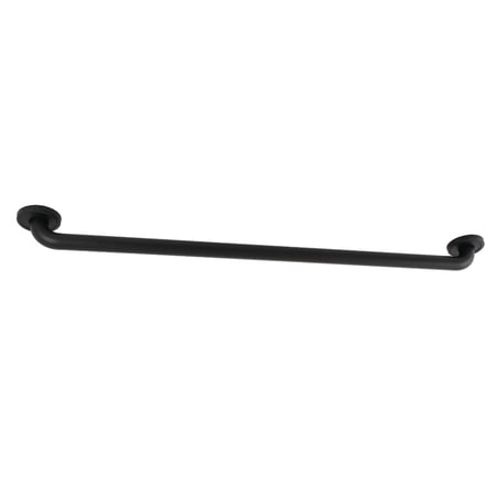 Kingston Brass DR814360 Laurel 36-Inch X 1-1/4-Inch OD Grab Bar, Matte Black