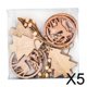 thumbnail image 1 of Colgante navideño,Colgante navideño hueco colgante con cuerda,Letrero de madera colgante navideño Colgante hueco,Árbol de Navidad 2024 Adorno de madera colgante para ventana,Adorno de feliz, 1 of 8