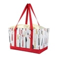 thumbnail image 4 of Bolsa de transporte, bolsa térmica, portátil, para bebidas, aislante, reutilizable, para comestibles Rojo, 4 of 9